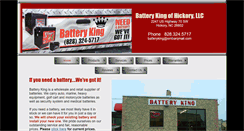 Desktop Screenshot of batterykinghickory.com
